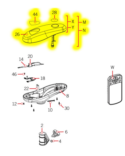 Minn Kota Riptide Terrova controlador BT iPilot Link 2774179