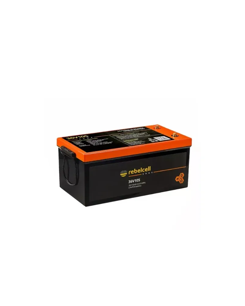 Batería LifePo4 Rebelcell 36v105 EDGE - Vista lateral