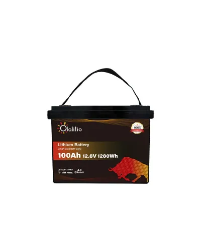 Batería Olalitio LiFePo4 12v 100Ah
