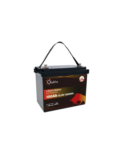 Batería Olalitio LiFePo4 12v 100Ah