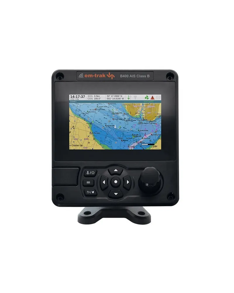 Transceptor AIS em-trak B400 clase B 5 W con pantalla
