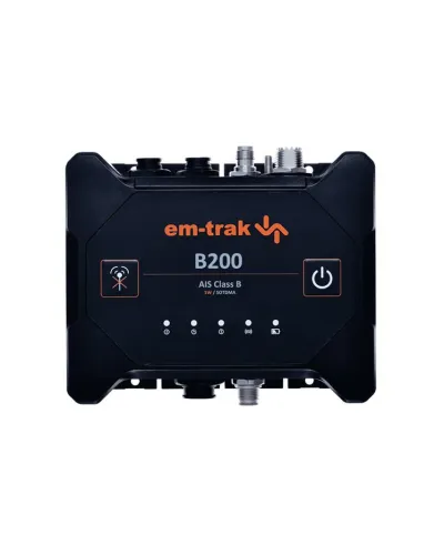 Transceptor AIS em-trak B200 clase B 5 W con batería de respaldo