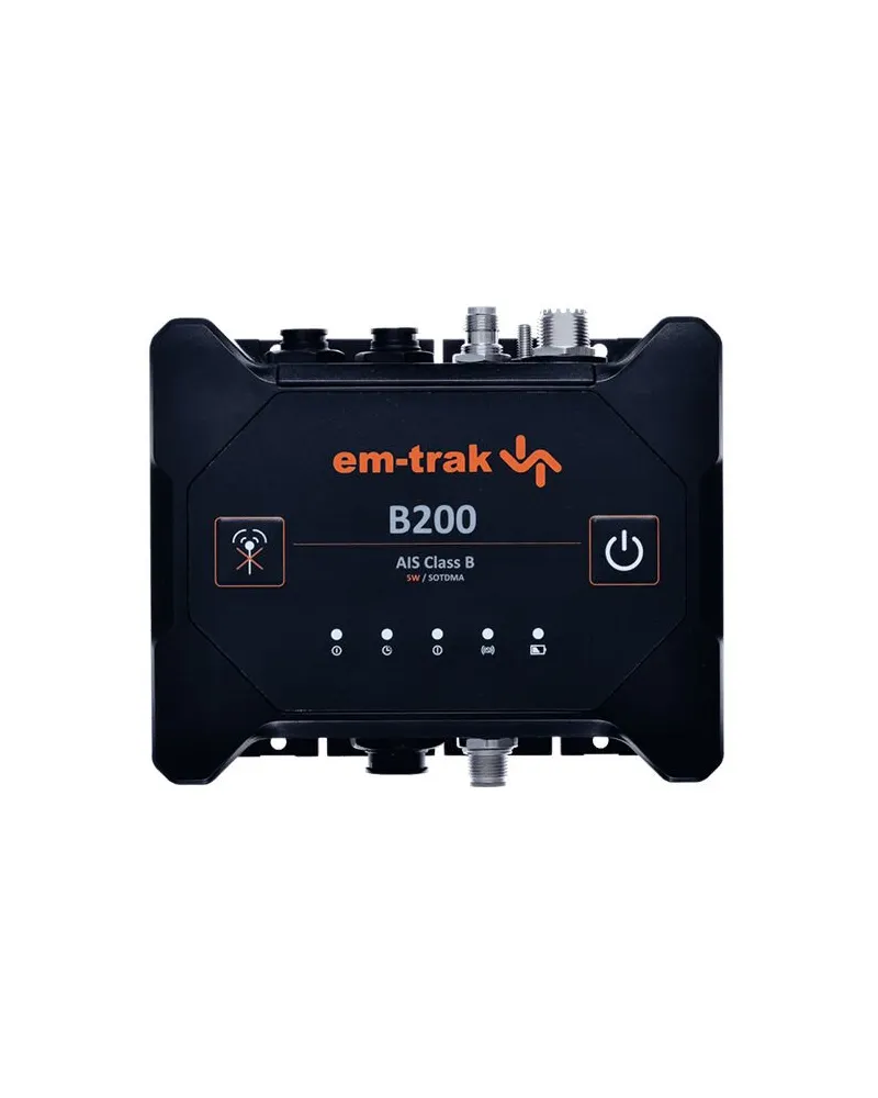 Transceptor AIS em-trak B200 clase B 5 W con batería de respaldo