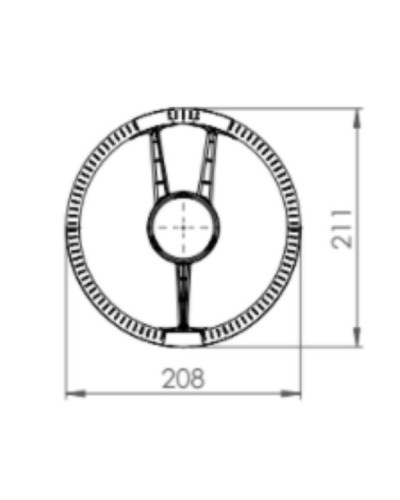 Protector hélice recambio Temo 450 Protector hélice recambio Temo 450